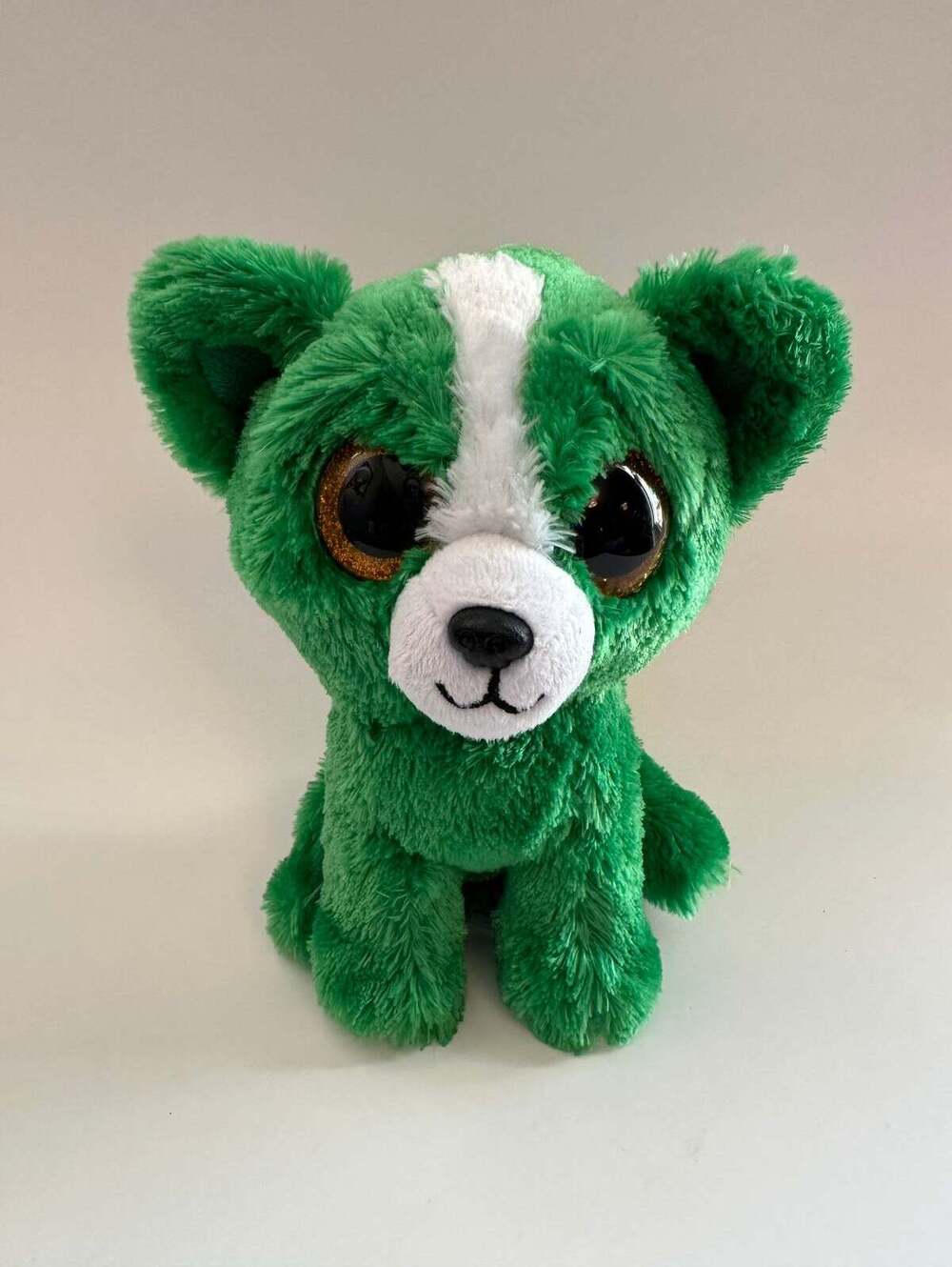 Ty Beanie Boo “Dill” the Green Chihuahua - No Hang Tag but otherwise mint